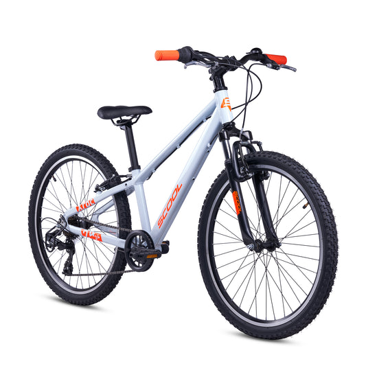 S'COOL Xroc pro 24-K7 - Gris ciel/Orange fluo