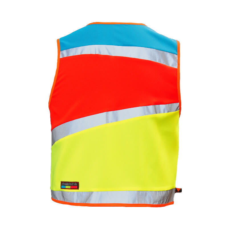 Gilet de sécurité Chien coloré Coloré