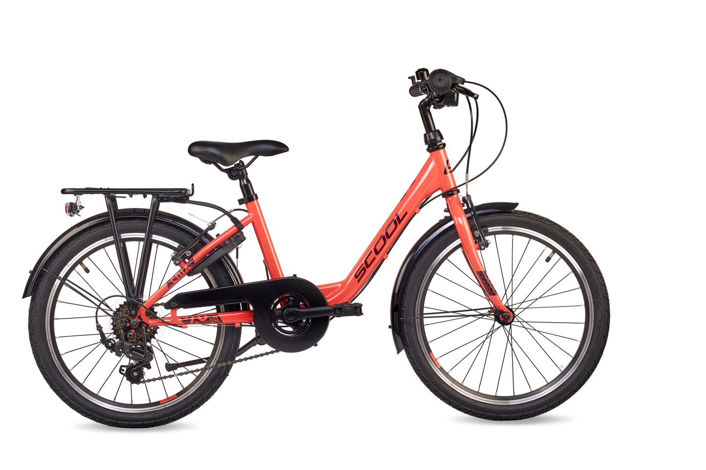 S'COOL chiX 20-K6 - Corail/Rouge foncé