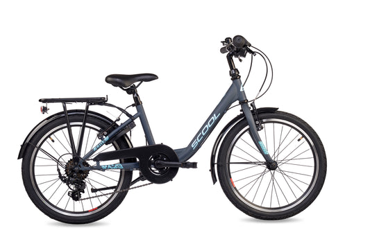 S'COOL chiX 20-K6 - Gris foncé/Aqua
