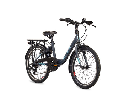 S'COOL chiX 20-K6 - Gris foncé/Aqua
