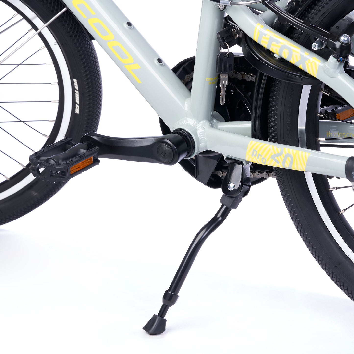 S'COOL troX pro 20-N3 - Pebble Grey/Yellow