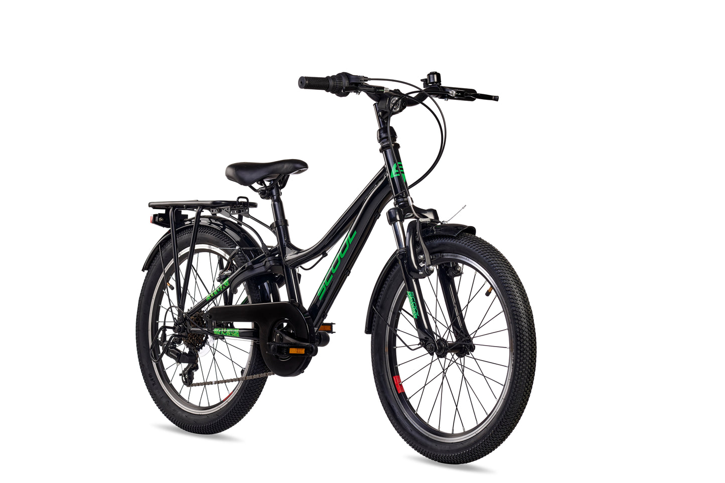 S'COOL troX 20-K6 - Noir/Vert Fluo