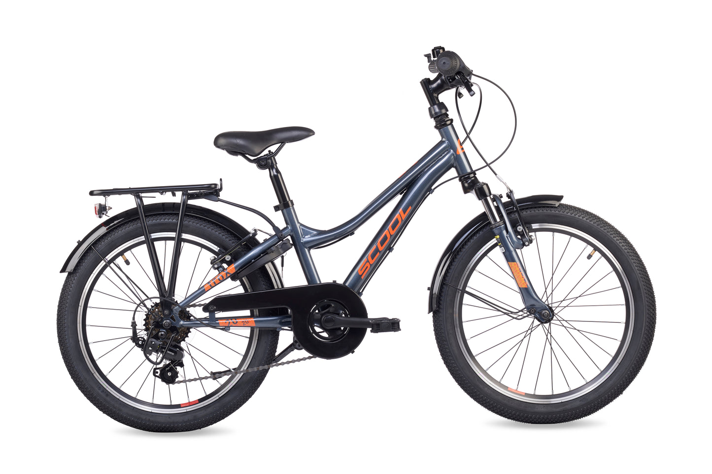 S'COOL troX 20-K6 - Gris foncé/Orange 