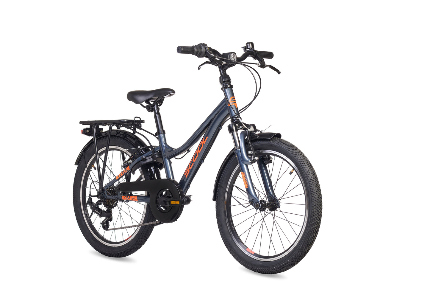 S'COOL troX 20-K6 - Gris foncé/Orange 