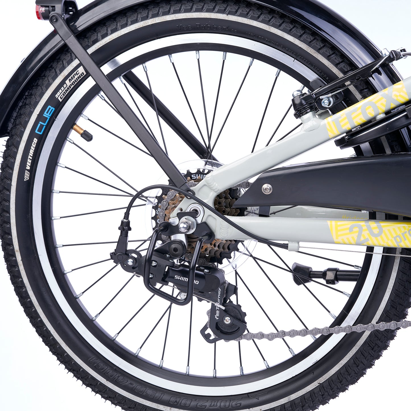 S'COOL troX pro 20-K7 - Pebble Grey/Yellow