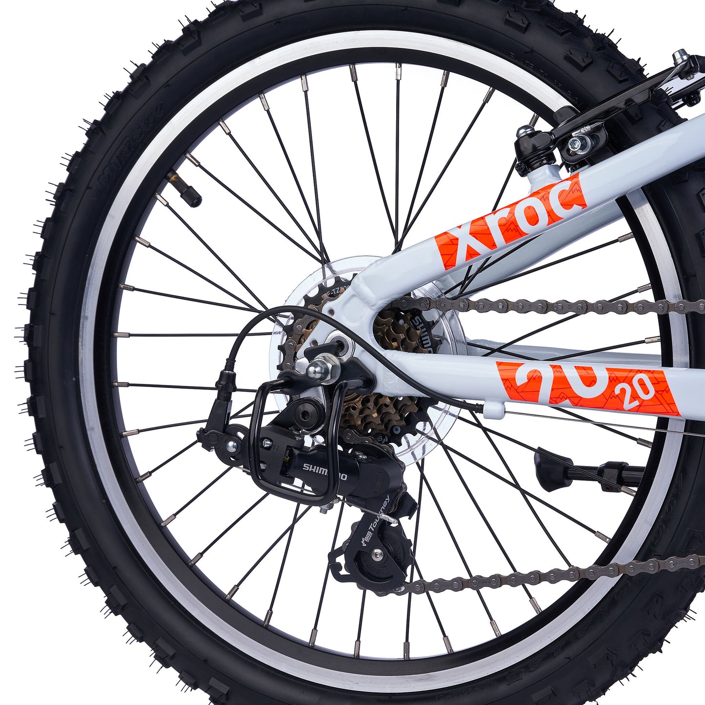 S'COOL Xroc pro 20-K7 - Sky Grey/Neon Orange