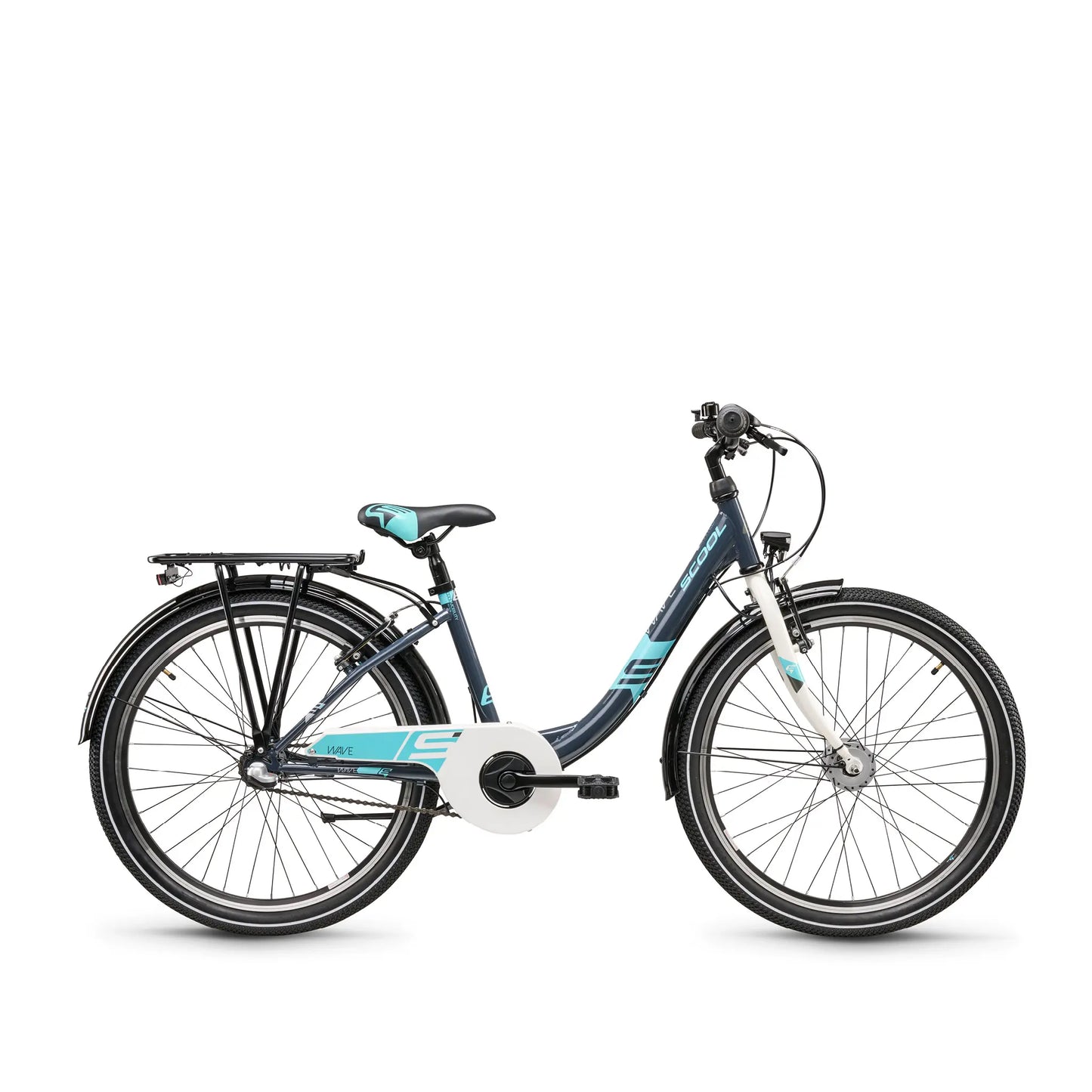 S'COOL wave steel ltd 24 inch 3-speed 