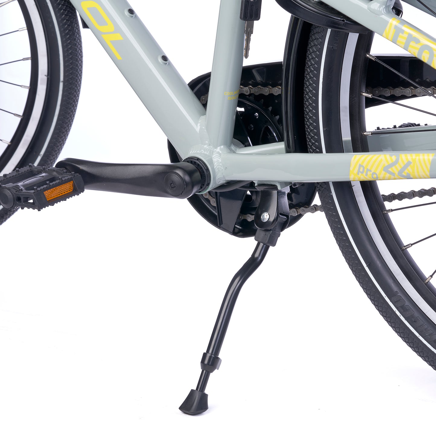 S'COOL troX pro 24-N3 - Pebble Grey/Yellow