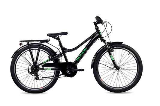S'COOL troX 24-K6 - Noir/Vert Fluo