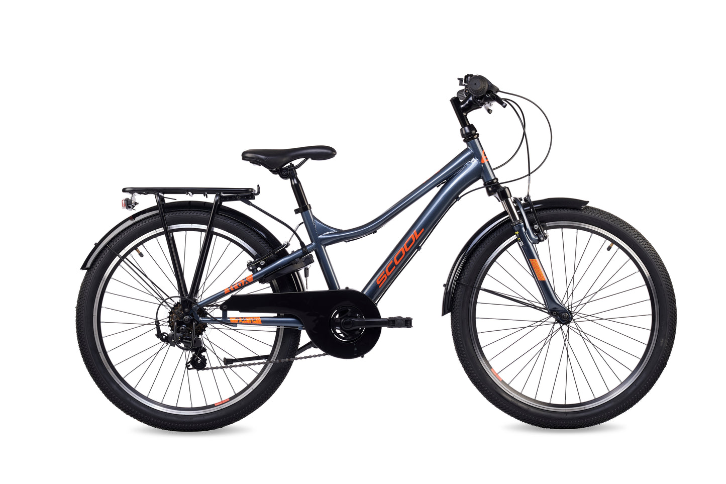 S'COOL troX 24-K6 - Gris foncé/Orange