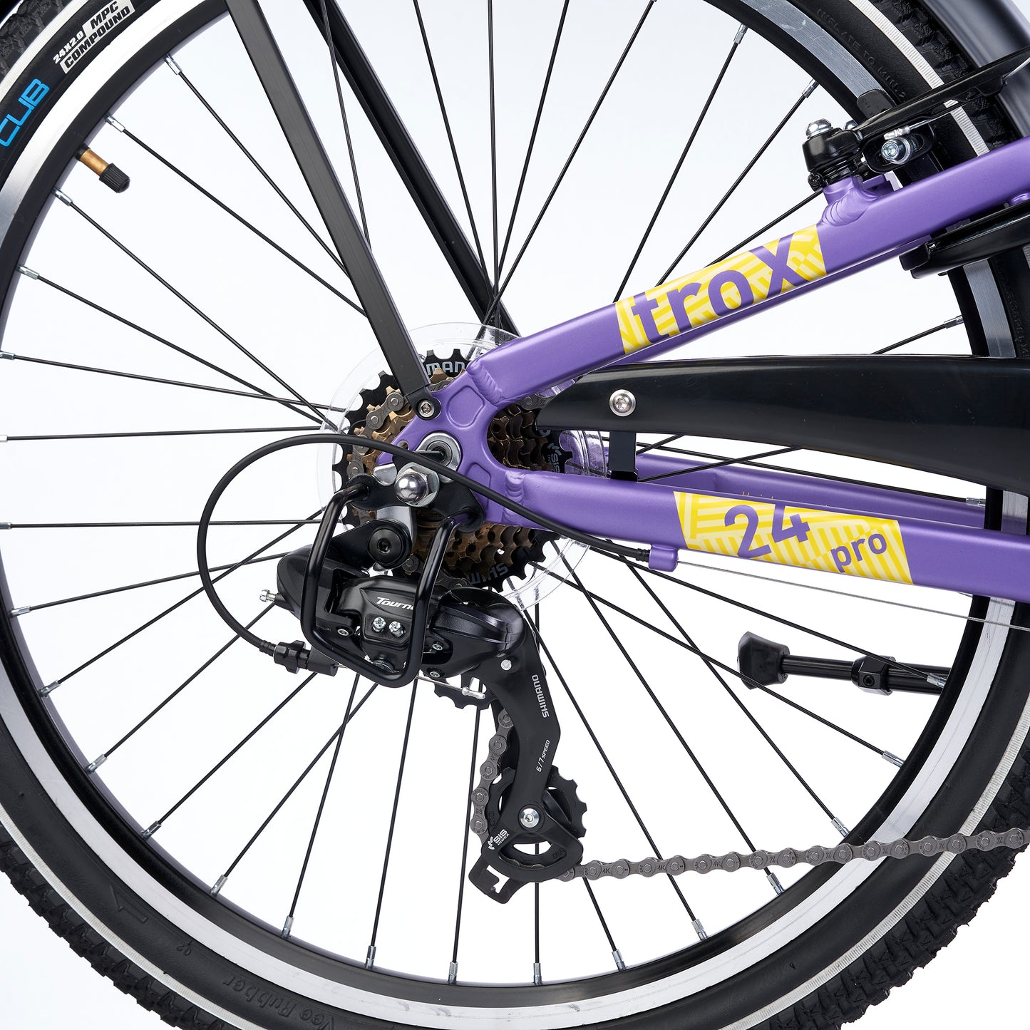 S'COOL troX pro 24-K7 - Pearl Violet/Yellow