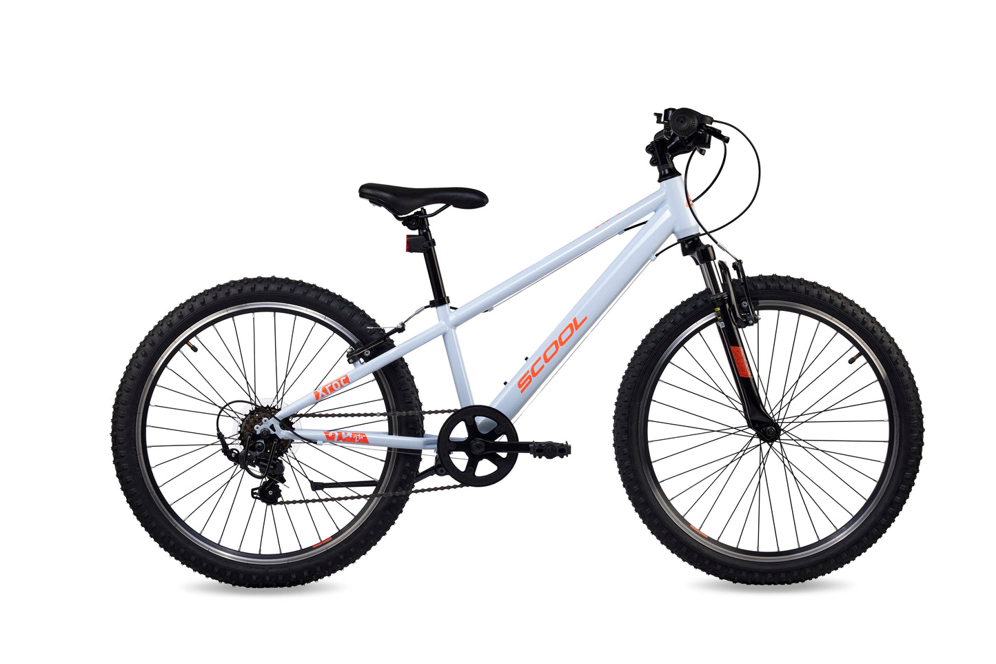 S'COOL Xroc 24-K6 - Gris ciel/Orange fluo
