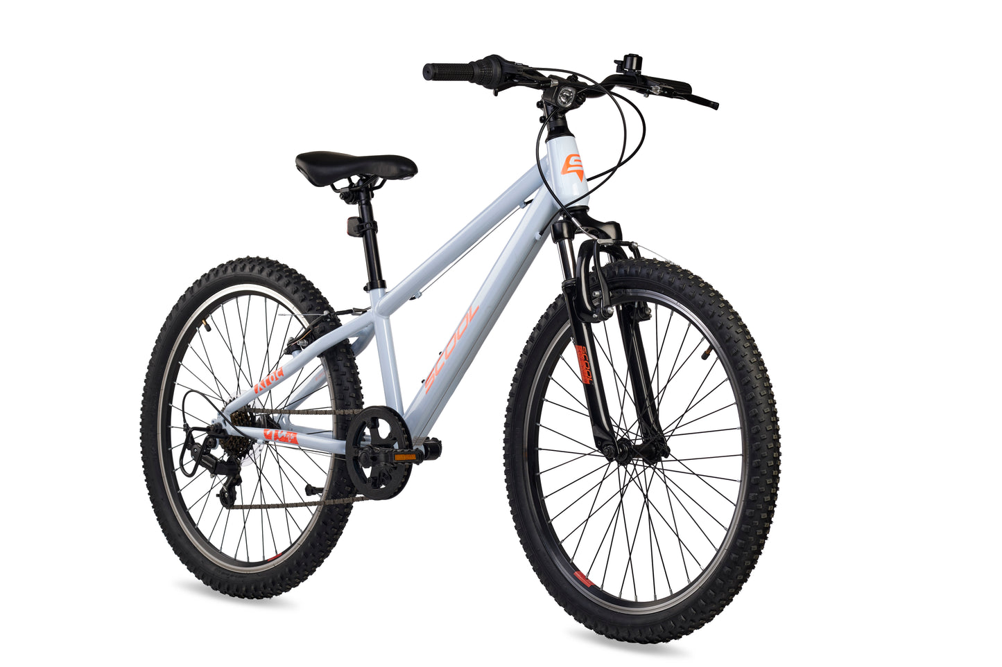S'COOL Xroc 24-K6 - Gris ciel/Orange fluo