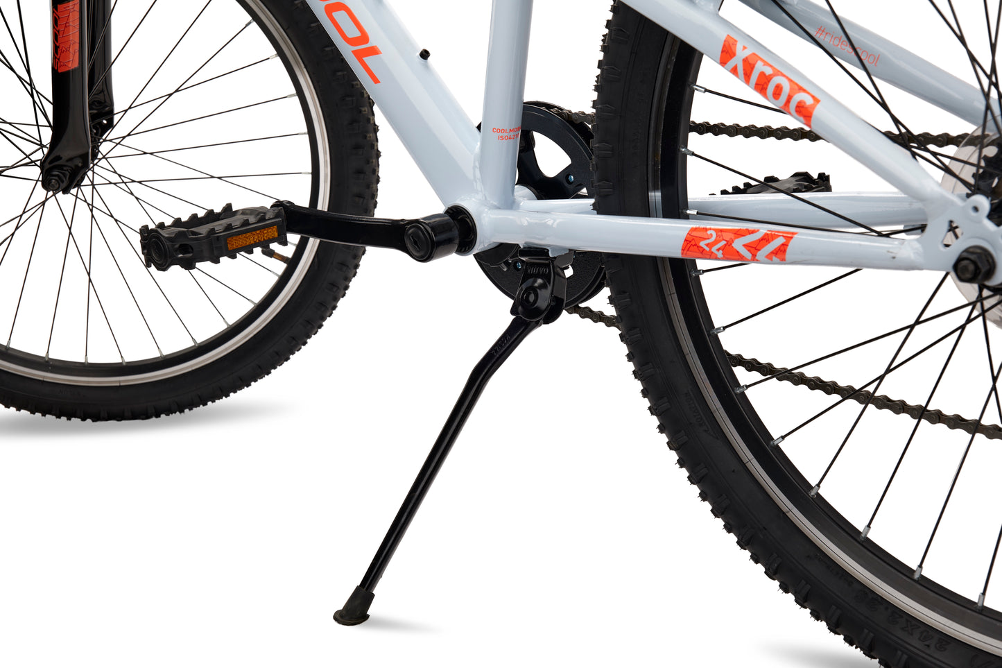 S'COOL Xroc 24-K6 - Gris ciel/Orange fluo