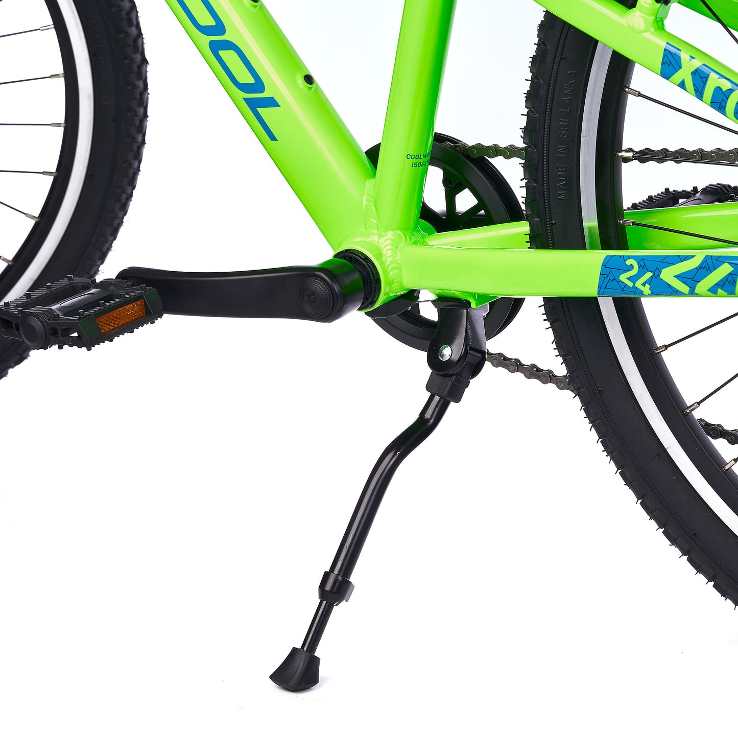 S'COOL Xroc pro 24-K7 - Neon Green/Ocean