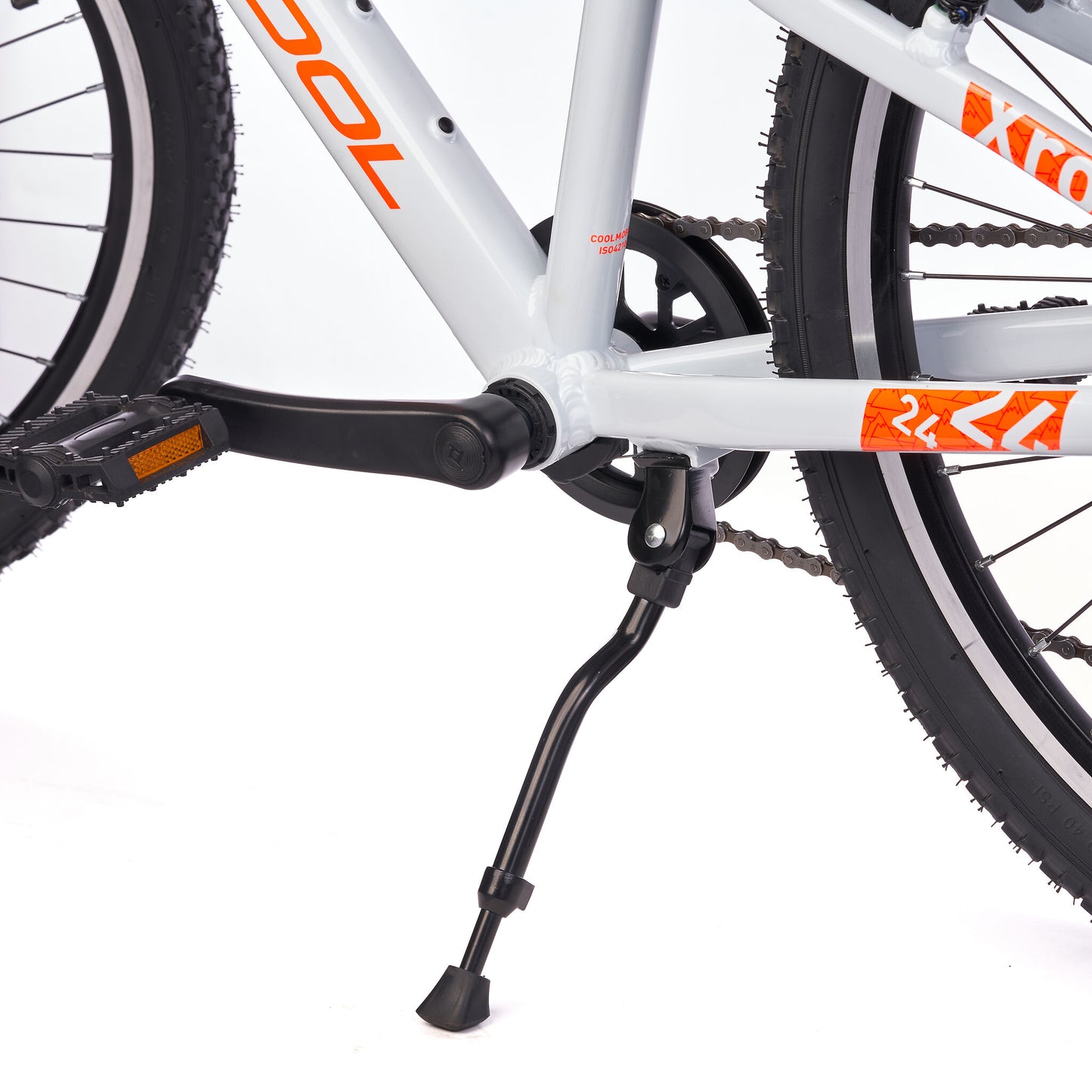 S'COOL Xroc pro 24-K7 - Sky Grey/Neon Orange