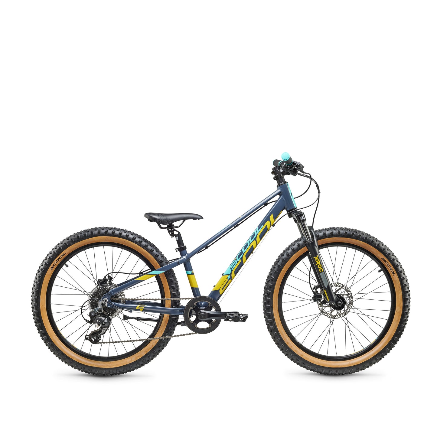 S'COOL Xroc plus 24-8S Altus - Dark Grey/Aqua - ALT