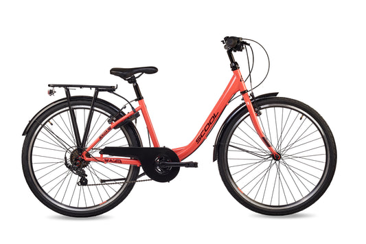 S'COOL chiX 26-K6 - Corail/Rouge foncé
