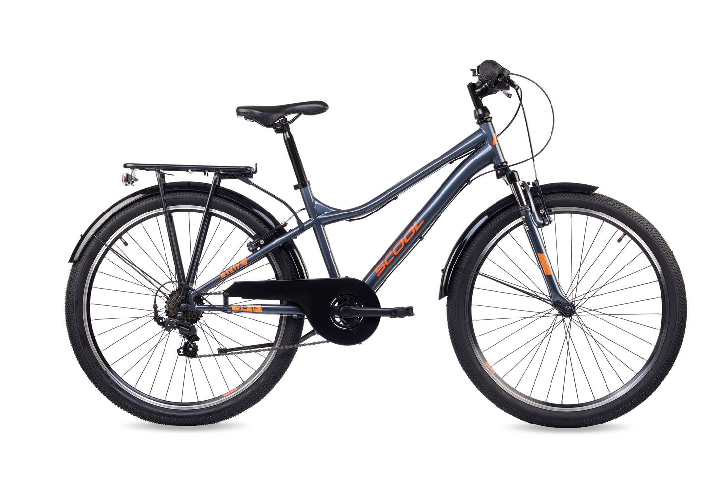 S'COOL troX 26-K6 - Gris foncé/Orange
