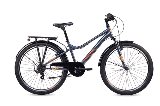 S'COOL troX 26-K6 - Gris foncé/Orange