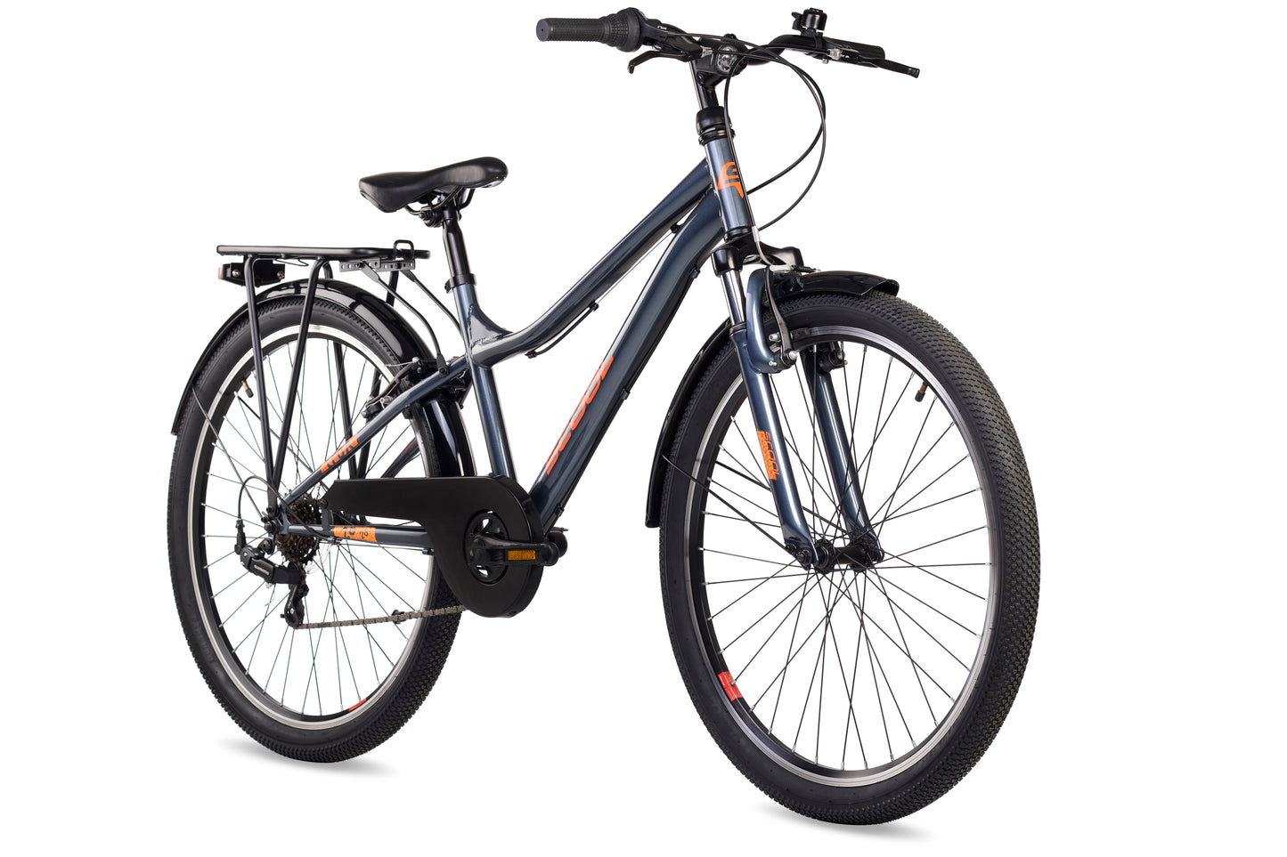 S'COOL troX 26-K6 - Gris foncé/Orange
