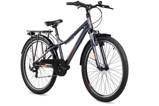 S'COOL troX 26-K6 - Gris foncé/Orange