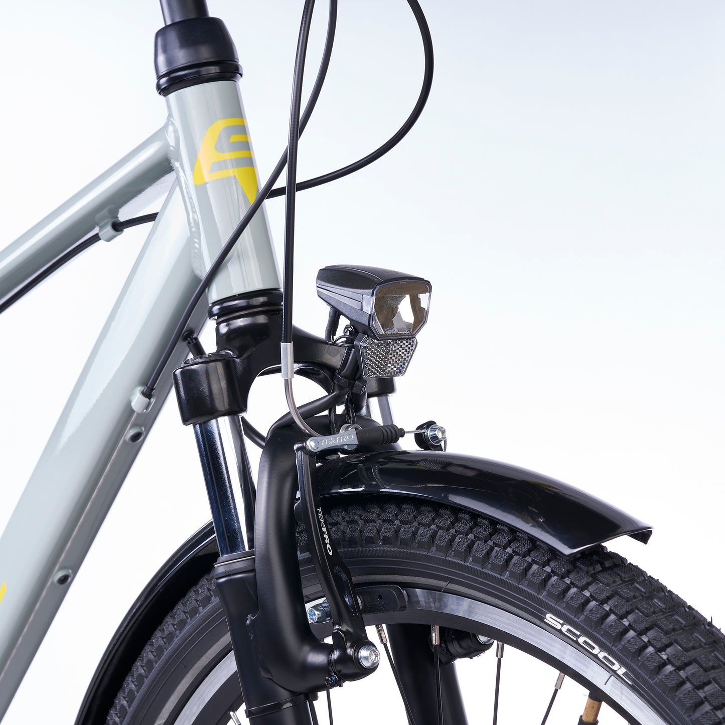 S'COOL troX pro 26-K7 - Pebble Grey/Yellow