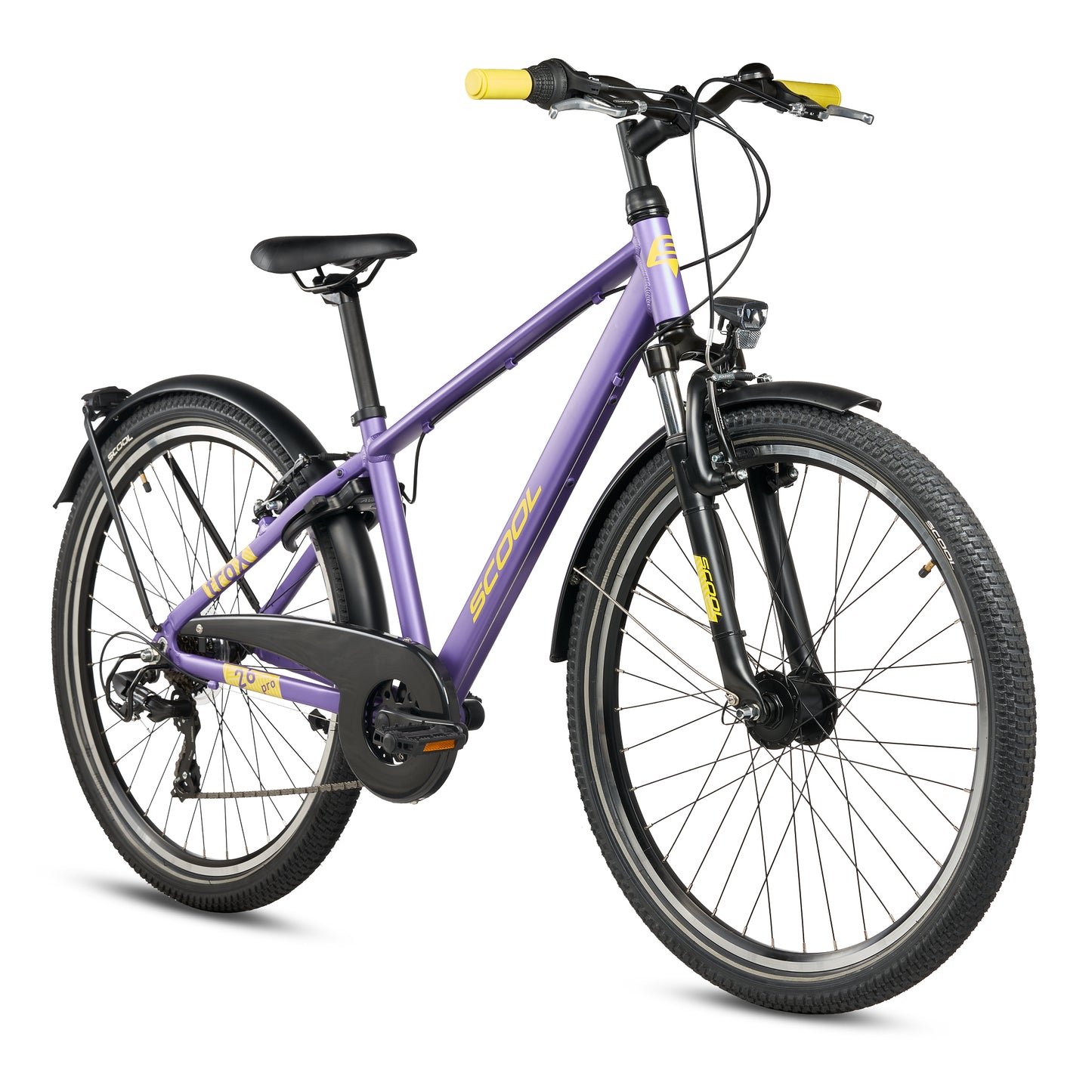 S'COOL troX pro 26-K7 - Pearl Violet/Yellow