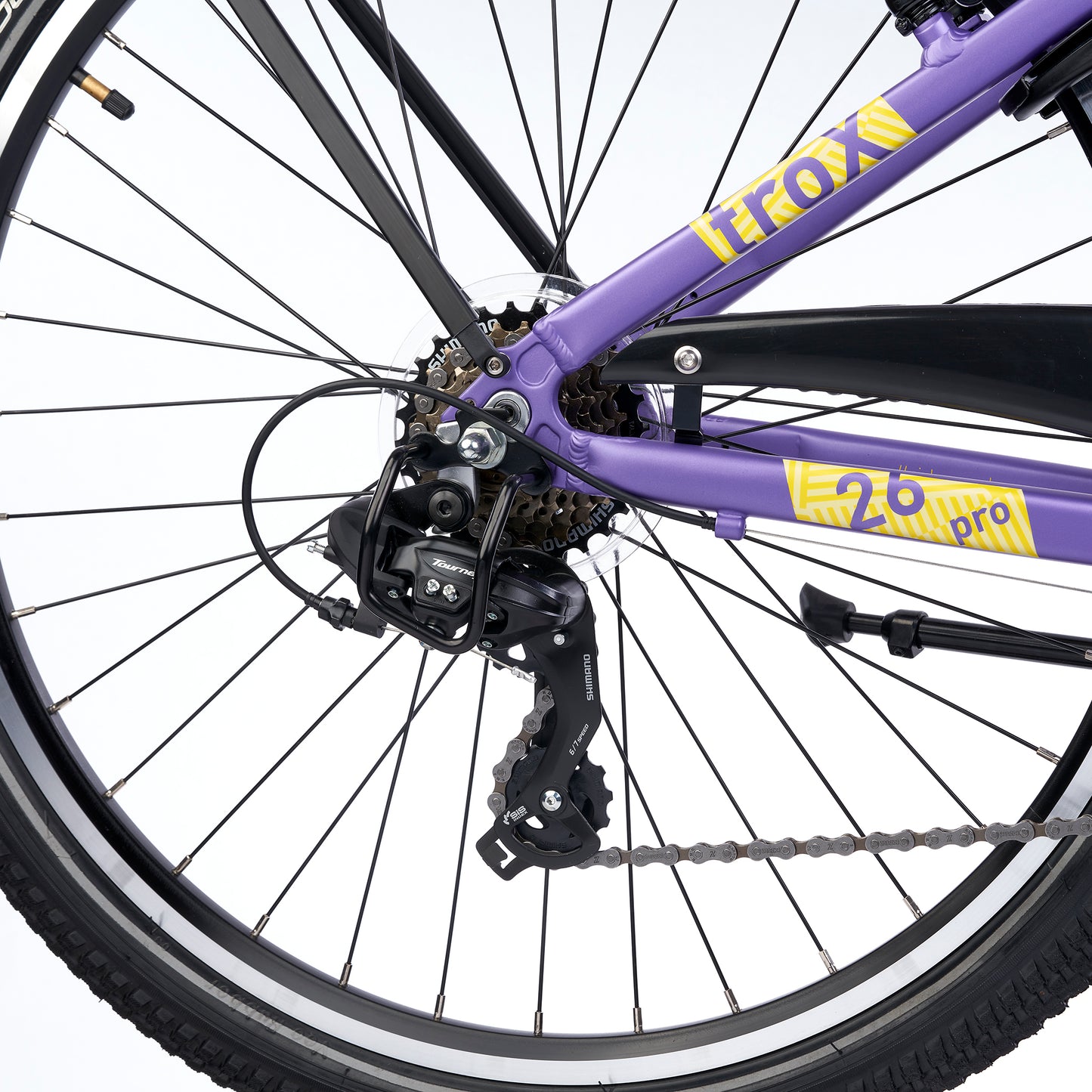 S'COOL troX pro 26-K7 - Pearl Violet/Yellow