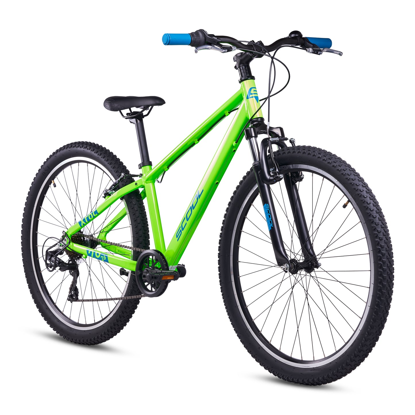 S'COOL Xroc pro 26-K7 - Neon Green/Ocean