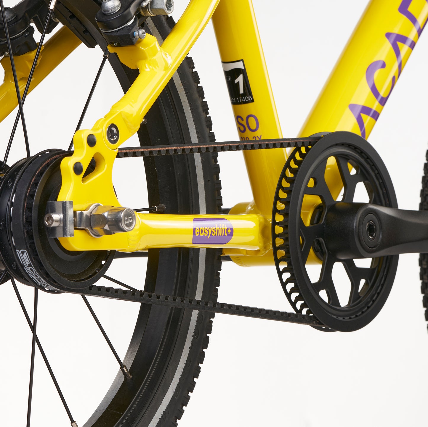 ACADEMY Grade 3 belt easyshift+ - Yellow