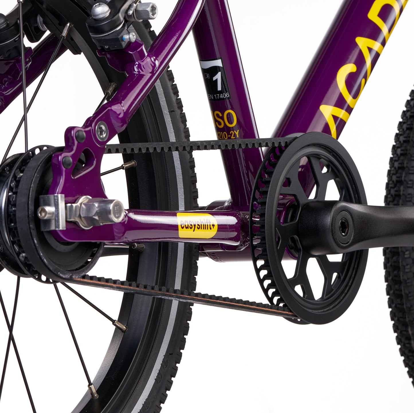 ACADEMY Grade 3 belt easyshift+ - Purple